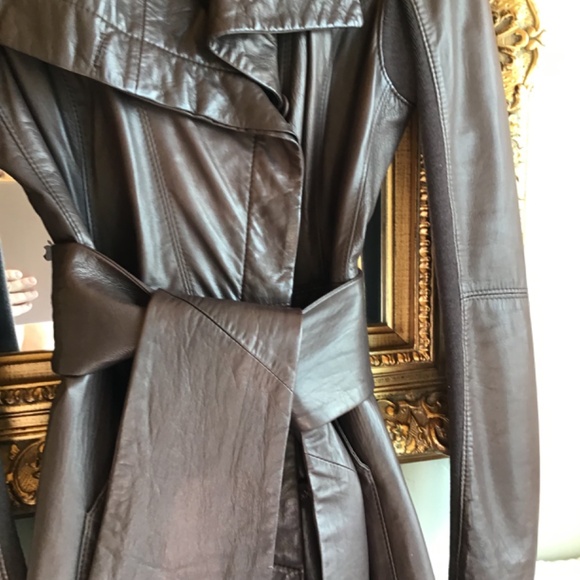 Ellie Tahari Leather jacket - Picture 3 of 3